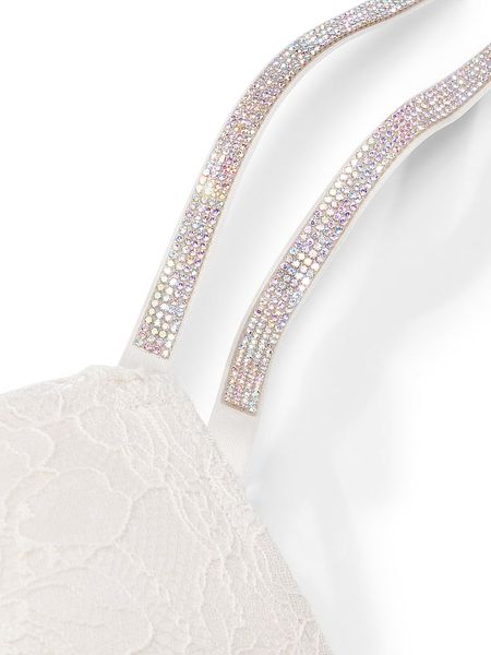 Бюстгальтер Victoria's Secret Bombshell Add-2-Cups Double Shine Strap Lace Push-Up Bra 26816571 фото