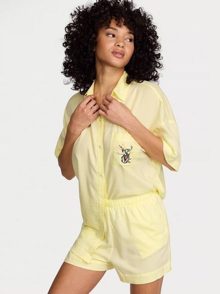 Піжама Victoria's Secret Modal-Cotton Short Pajama Set — фото товару | VikkyStyle Піжама Victoria's Secret Modal-Cotton Short Pajama Set — основне фото товару, вигляд спереду