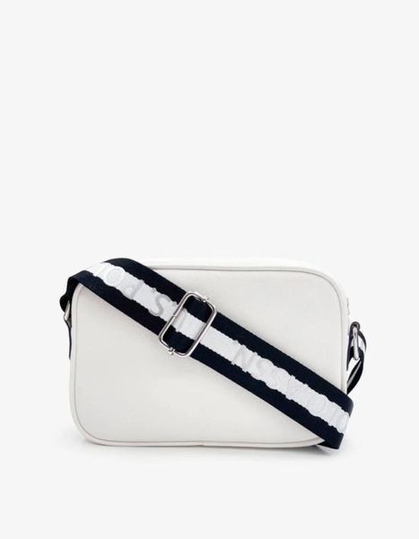 Сумка U.S. Polo Assn Classic Zip Crossbody Bag White &mdash; основне фото товару, вигляд спереду