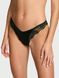 Трусики стрінги Victoria's Secret Rose Lace-Trim High-Leg Thong Panty &mdash; фото , вигляд з різних ракурсів