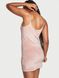 Сукня жіноча Victoria's Secret Ribbed Velour Cami Dress Pink, Бежевий, XS