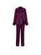 Піжама Сатинова Victoria's Secret Signature Satin Long Pajama Set Party On Purple & Scuba Blue &mdash; фото , вигляд з різних ракурсів