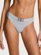 Трусики Victoria&rsquo;s Secret Shine Patch Thong Panty Gray 27204632 фото 1