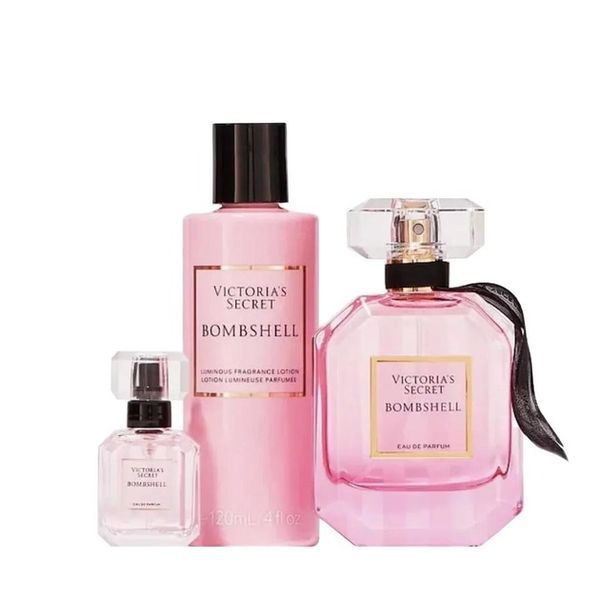 Набір Victoria's Secret Bombshell Luxe Fragrance Set &mdash; основне фото товару, вигляд спереду