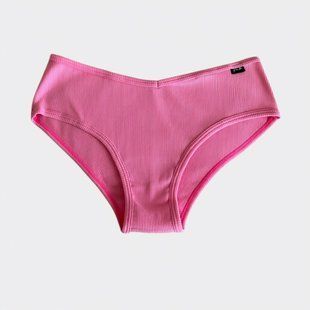 Трусики чики Victoria's Secret PINK Cotton Cheekster Panty Pink 26535189d фото