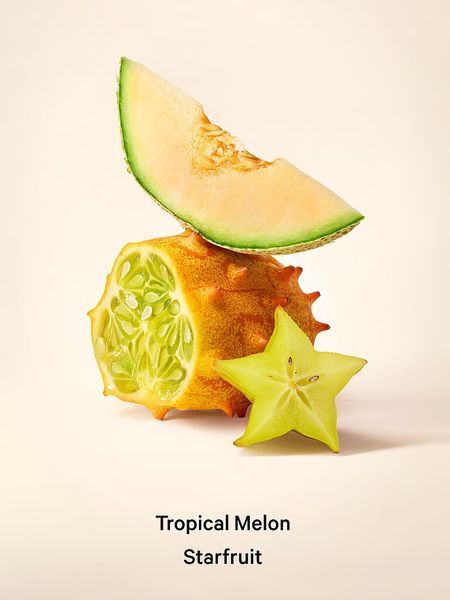 Подарунковий набір Victoria's Secret Tropical Melon Starfruit Hair & Body Mist + Lotion + Body Oil  &mdash; основне фото товару, вигляд спереду