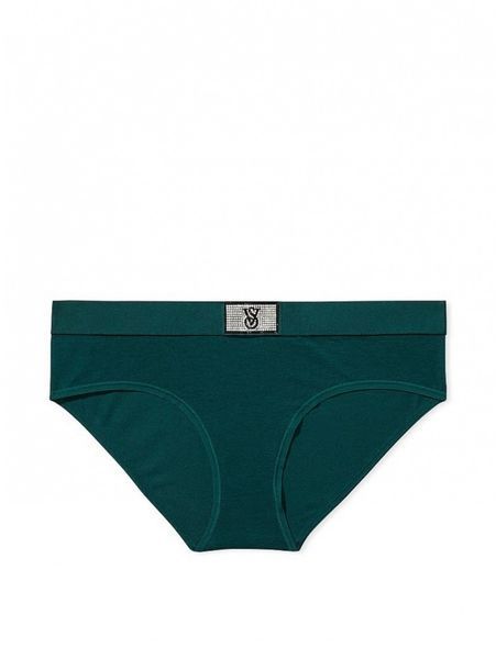 Хлопковые трусики Victoria's Secret Shine Patch Hiphugger Panty 26715121 фото
