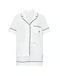 Піжама Victoria's Secret Heritage Cotton Short Pajama Set White &mdash; фото , вигляд з різних ракурсів