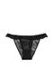 Трусики бікіні Victoria's Secret Dream Angels Lace Midi Bikini Panty, Чорний, S