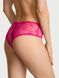 Трусики чики Victoria's Secret Bow Lace Mesh Cheeky Panty 27217274 фото 2