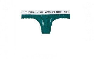 Трусики стринги Victoria's Secret Lacie Logo Thong Panty 24378759 фото