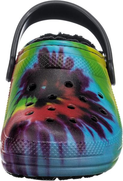 Крокси утеплені Crocs Men's and Women's Classic Tie Dye Lined Clog  423633 фото