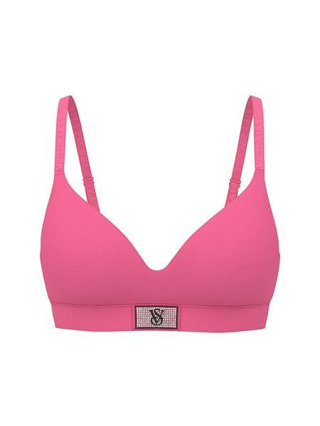 Бюстгальтер Victoria's Secret Shine Patch Lightly Lined Wireless Bra &mdash; основне фото товару, вигляд спереду