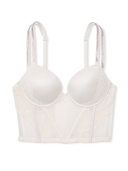 Корсет Victoria's Secret VERY SEXY Double Shine Strap Push-Up Corset Top &mdash; основне фото товару, вигляд спереду