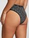 Бавовняні Трусики Victoria's Secret Logo Cotton Brazilian Panty &mdash; фото , вигляд з різних ракурсів