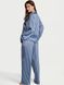 Піжама Victoria's Secret Signature Satin Long Pajama Set &mdash; фото , вигляд з різних ракурсів