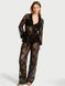 Спокуслива Мережевна Піжама Victoria's Secret  Rose Lace Long Pajama Set  &mdash; фото , вигляд з різних ракурсів