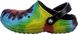 Крокси утеплені Crocs Men's and Women's Classic Tie Dye Lined Clog , Різнокольоровий, M7/W9