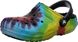 Крокси утеплені Crocs Men's and Women's Classic Tie Dye Lined Clog , Різнокольоровий, M7/W9