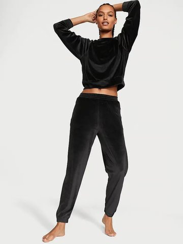 Велюровий спортивний костюм Victoria's Secret Velour Full-Zip Hoodie & Jogger 26716880\26716962 фото