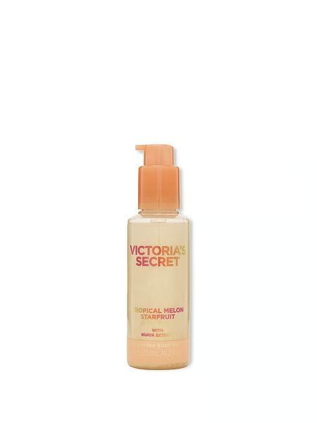 Подарунковий набір Victoria's Secret Tropical Melon Starfruit Shimmer Body Oil + Cream Body Wash &mdash; основне фото товару, вигляд спереду