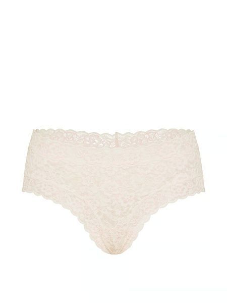 Трусики чікі Victoria's Secret Lace Cheeky Panty White &mdash; основне фото товару, вигляд спереду
