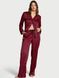 Піжама Сатинова Victoria's Secret Signature Satin Long Pajama Set &mdash; фото , вигляд з різних ракурсів