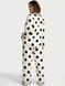 Піжама Victoria's Secret Signature Satin Long Pajama Set Tan & Black Dots &mdash; фото , вигляд з різних ракурсів