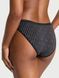 Трусики бикини Victoria's Secret Lace Trim Lace-Waist Bikini Panty 27066971 фото 2