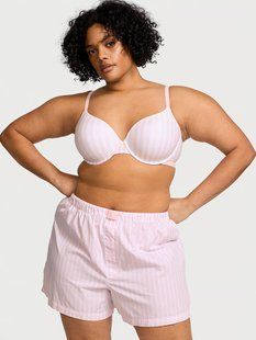 Піжамні шорти Victoria's Secret Heritage Cotton Boxer Shorts &mdash; основне фото товару, вигляд спереду