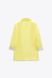 Костюм із льону ZARA Yellow, Жовтий, XS