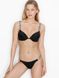 Купальник Victoria's Secret Bombshell Adds 2 cup push-up & Brazilian Bottom Black, Чорний, 36, B, M