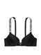 Купальник Victoria's Secret Bombshell Adds 2 cup push-up & Brazilian Bottom Black, Чорний, 36, B, M