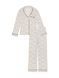 Піжама Модал Victoria's Secret Modal Coconut White Merry Penguins Modal Long Pyjama Set &mdash; фото , вигляд з різних ракурсів