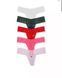 Набор трусиков Victoria's Secret 5-Pack Lacie Thong Panties 27178822D  фото