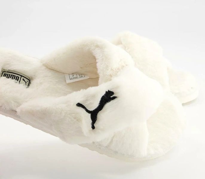 Шльопанці Puma fluff x strap  870502 фото