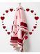 Плед Victoria's Secret Cozy Plush Sherpa Fleece Blanked Hearts Pink V-Day  &mdash; фото , вигляд з різних ракурсів