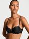 Комплект білизни Victoria's Secret Dream Angels Lace Lightly Lined Classic Coverage Demi Bra & Lace Adjustable String Bikini Panty Black , Чорний, 36, B, M