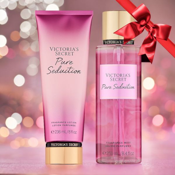 Подарунковий набір Victoria's Secret Pure Seduction Fragrance Mist + Lotion 26468776-26625315 фото