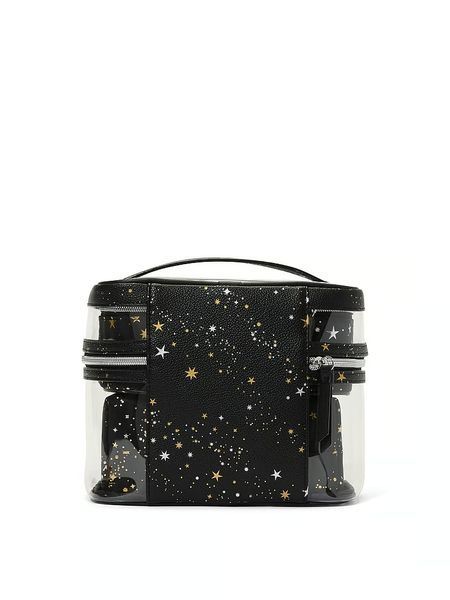 Косметичка Victoria's Secret 4 в 1 Makeup Bag Black Celestial 26936238 фото