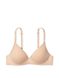 Безшовний бюстгальтер Victoria's Secret Logo Lightly Lined Wireless Bra Marzipan     , Марципан, 36, C