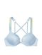 Купальник Victoria's Secret Bombshell Adds 2 cup push-up & Brazilian Bottom Blue, Блакитний, 36, B, M