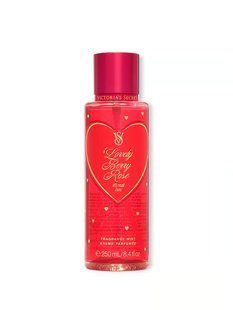 Спрей для тіла Victoria's Secret Lovely Berry Rose Fragrance Mist &mdash; основне фото товару, вигляд спереду