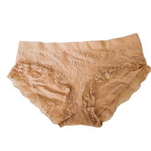 Трусики Victoria&rsquo;s Secret Seamless Lace-Trim Panty 26607330 фото