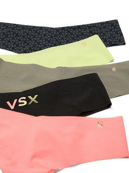 Набор трусиков Victoria's Secret 5-Pack No-Show Thong Panty VSX 27178825D  фото