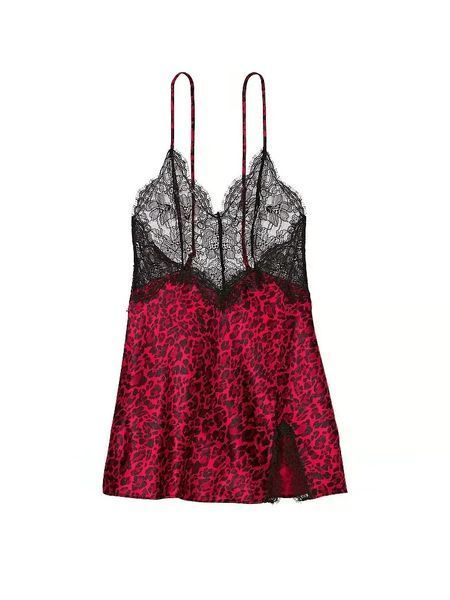 Пеньюар Victoria's Secret Satin Lace Slip 26811411D фото