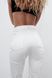 Джинсы ZARA - High Waisted Straight Leg White Denim Jeans with Patchwork Detail 6688\210\250 фото 6