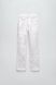 Джинсы ZARA - High Waisted Straight Leg White Denim Jeans with Patchwork Detail 6688\210\250 фото 9