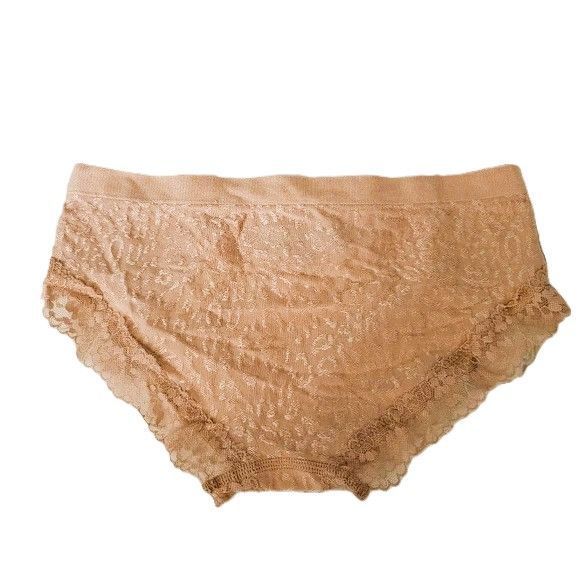 Трусики Victoria&rsquo;s Secret Seamless Lace-Trim Panty 26607330 фото