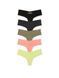 Набор трусиков Victoria's Secret 5-Pack No-Show Thong Panty VSX 27178825D  фото 1